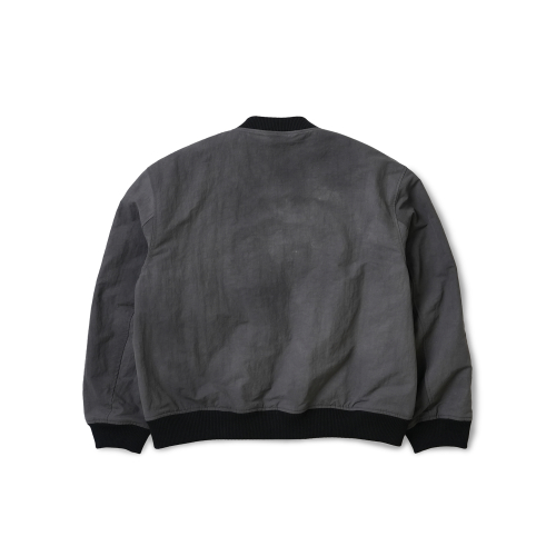 WAVE DYED STADIUM JACKET