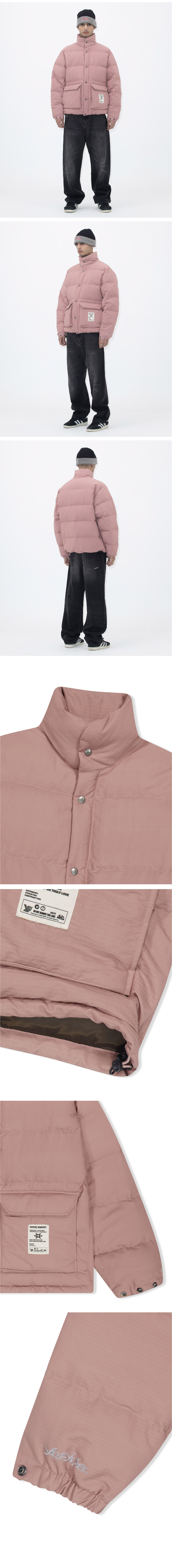アウターその他 YESEYESEE Rib Down Jacket Lavender MUSINSA | YESEYESEE Rib Down Jacket Lavender