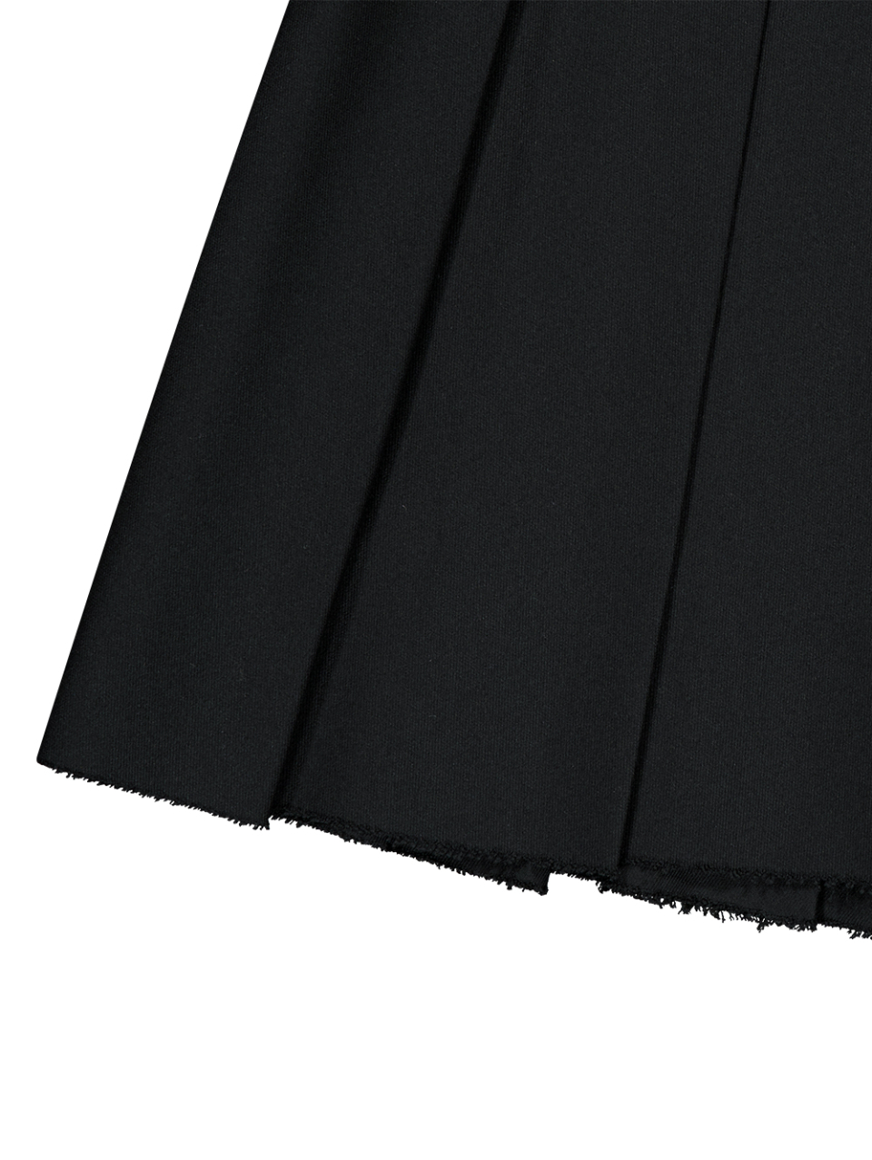 MUSINSA | TUOMIO TM SYMBOL PLEATS SKIRT [BLACK]