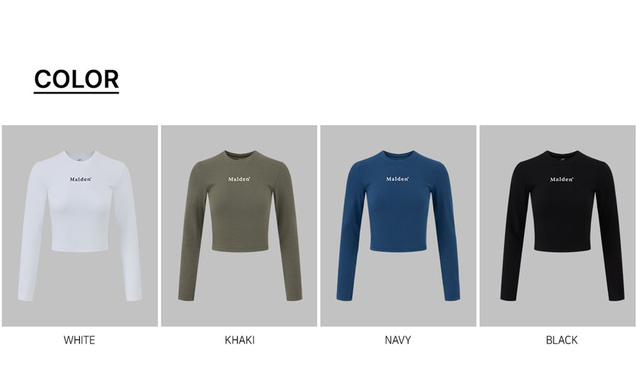 STEADY CROP LONG SLEEVE - 4 COLORS 