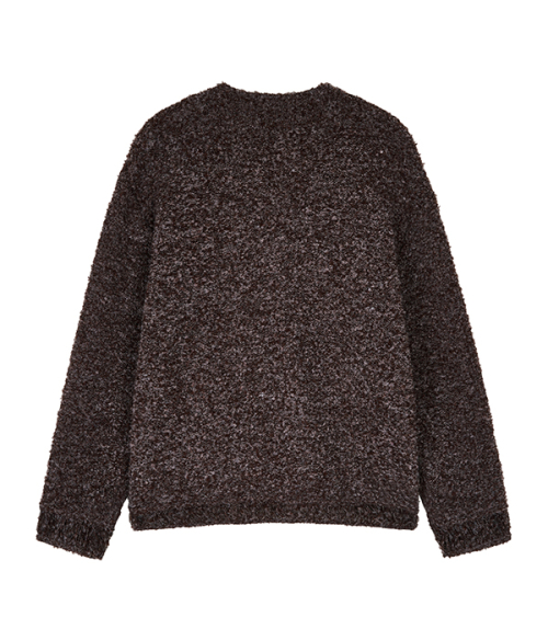 Color string cardigan_brown