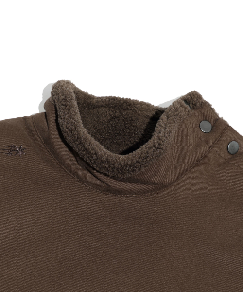 FLEECE BULLET PROOF VEST_BROWN(NG2EFUB990A)