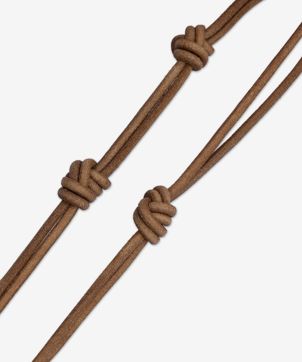 MUSINSA公式 | OUR LEGACY Udon Radon Necklace - Brown / A4248ULN