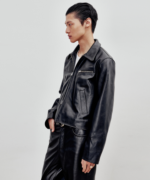 Cowhide Jacket (Black)