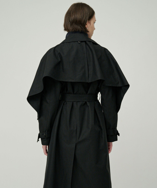 Sonnie Trench Coat _ Black