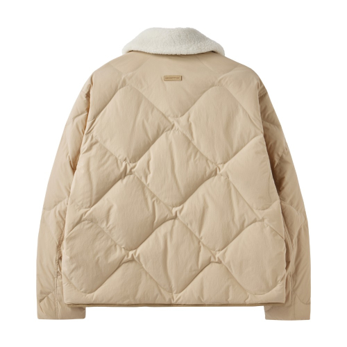 W BRITISH CAMPER COLLAR DOWN - L/BEIGE (P244WDW605)