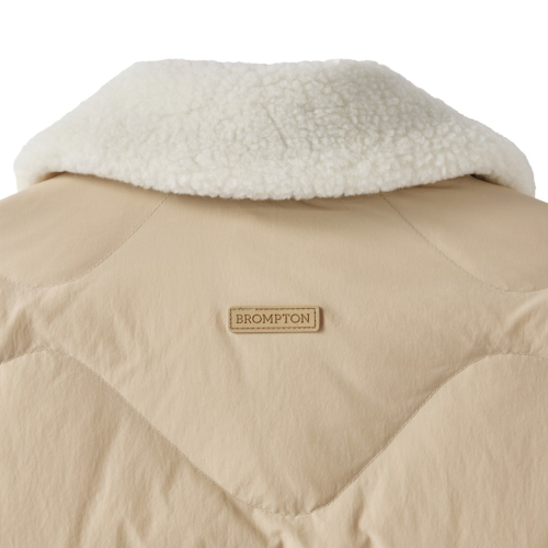 W BRITISH CAMPER COLLAR DOWN - L/BEIGE (P244WDW605)