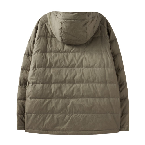 AEROWARM HOOD LIGHTWEIGHT DOWN - KHAKI (P244UDW102)