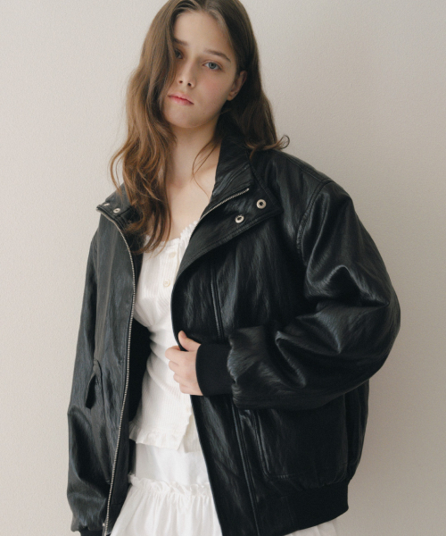 Baldwin Leather Blouson