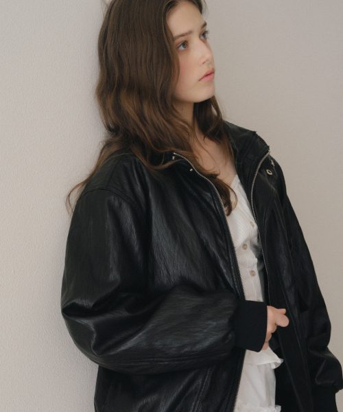 Baldwin Leather Blouson