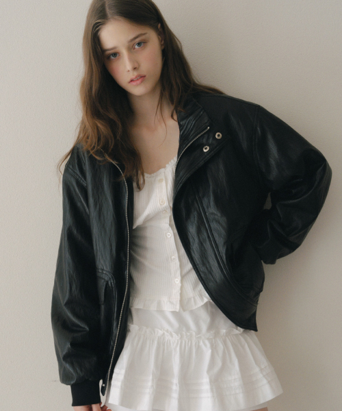 Baldwin Leather Blouson