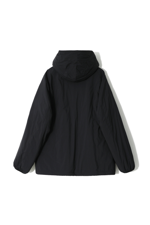 Moscow Water Repellent Padding Hoodie Jacket Black Navy
