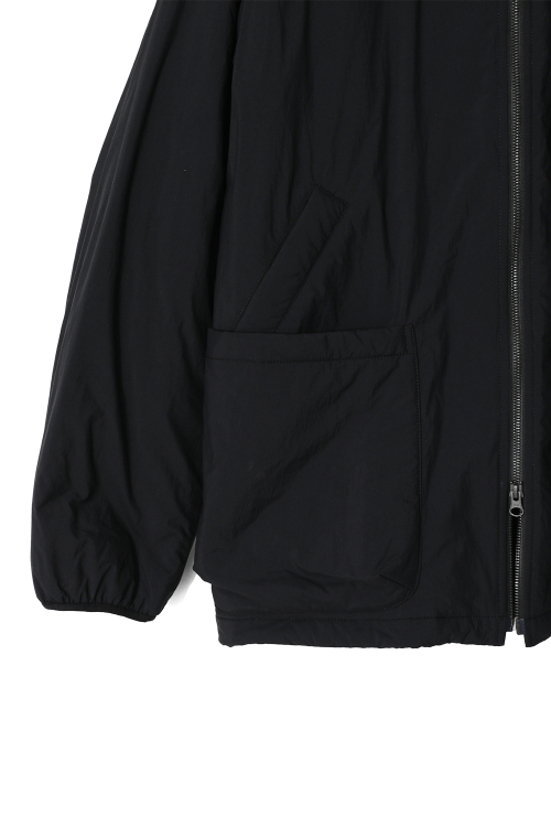 Moscow Water Repellent Padding Hoodie Jacket Black Navy