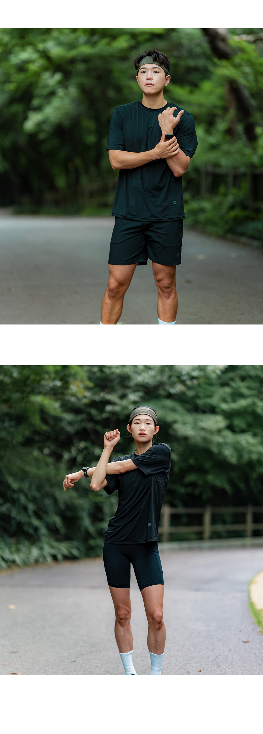 에어 테크 숏슬리브 오닉스 블랙