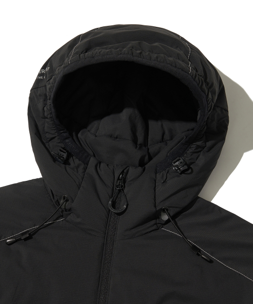 REFLECTIVE STITCH PRIMALOFT INSULATION JACKET_BLACK_WOL085