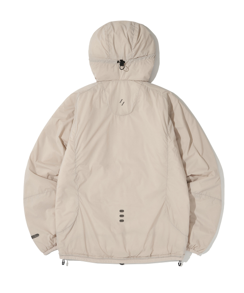 REFLECTIVE STITCH PRIMALOFT INSULATION JACKET_CREAM_WOL093