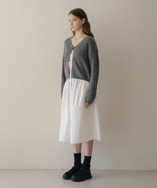 Fine Wool Bolero Cardigan
