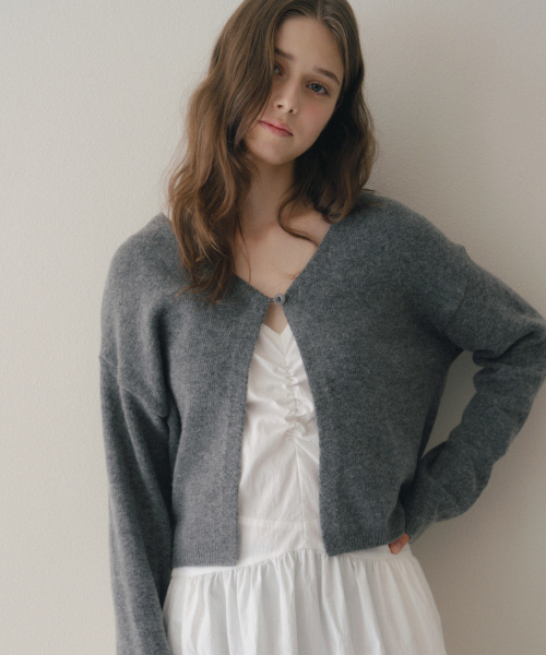 Fine Wool Bolero Cardigan