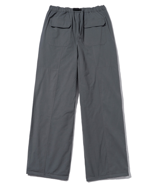 STM NYLON LINE PANTS - CHARCOAL
