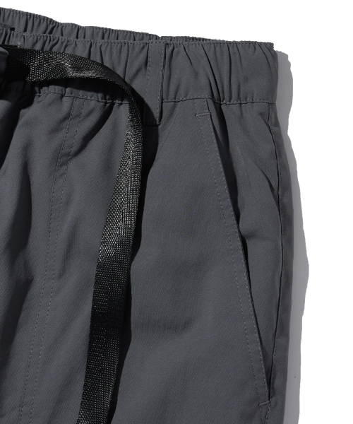 STM NYLON LINE PANTS - CHARCOAL