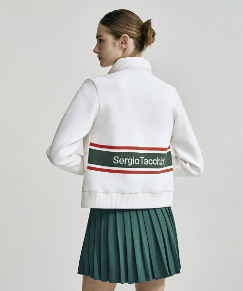 Легкий гибридный пуховик W Flag Sweater