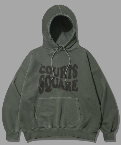 Свитшот-худи Courtsquare Mind [Пигмент KHAKI]