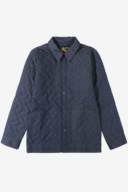 VLADO - DENIM PADDED JACKET_Blue
