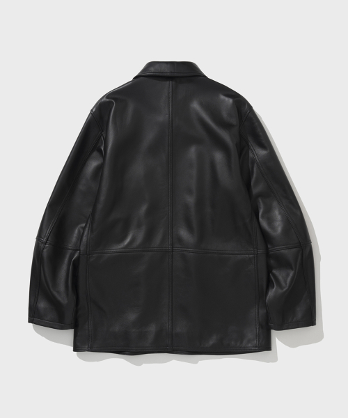 LAMBSKIN LEATHER куртка (чёрный)