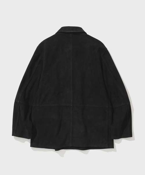 GOATSKIN SUEDE куртка (чёрный)