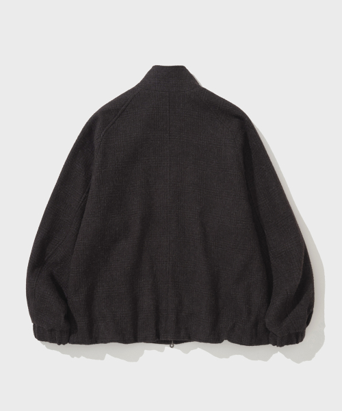 WOOL HARRINGTON куртка (фиолетовый)