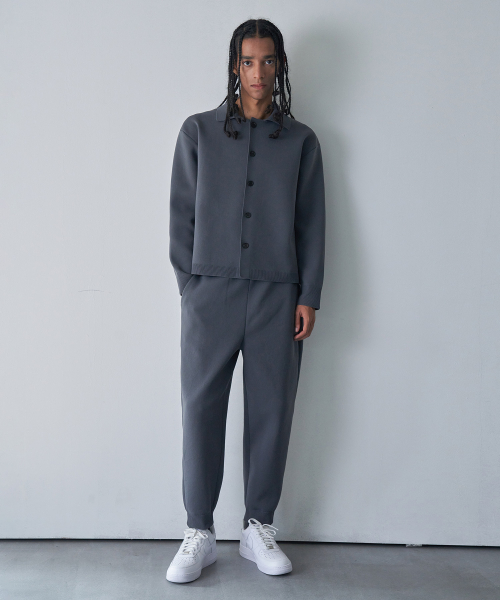 Трикотажные брюки стретч (Grey)
