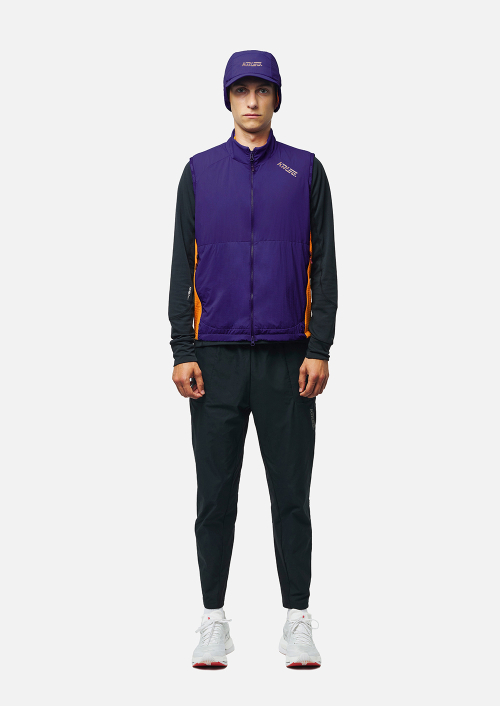 Racing Polartec Power Grid беговой жилет мужской (Purple)