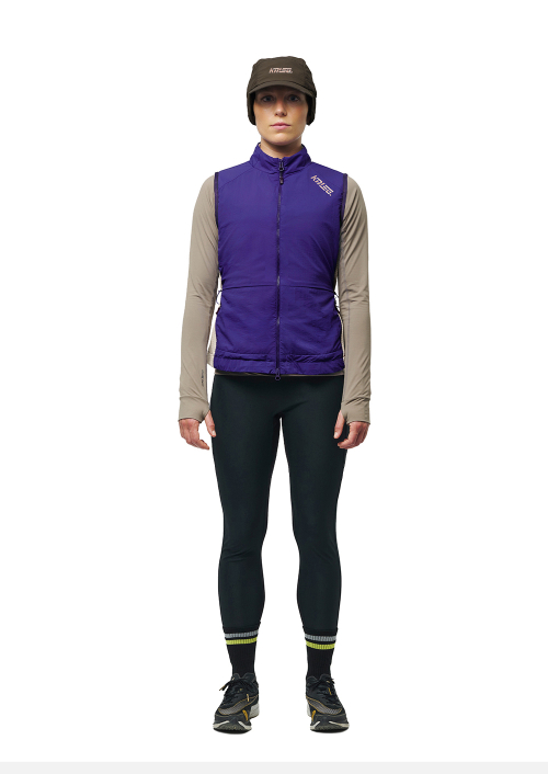 Женский беговой жилет Racing Polartec Power Grid (Purple)