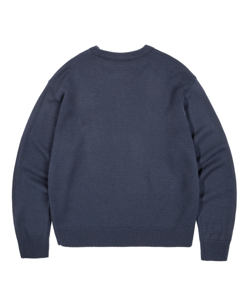 CDM Basic Logo Sweater - Navy