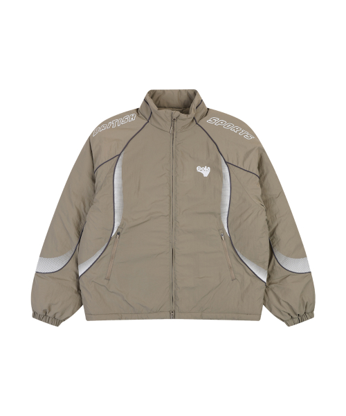 RACER FLUID PADDED JACKET [BEIGE]