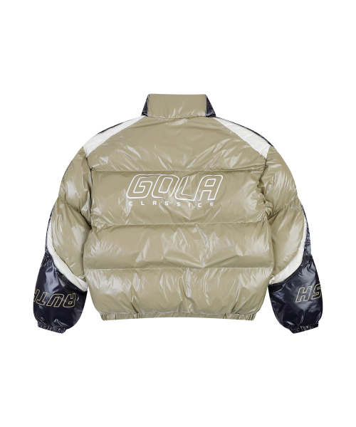 ACTIVE BLOCK PADDED JUMPER [LIGHT KHAKI]