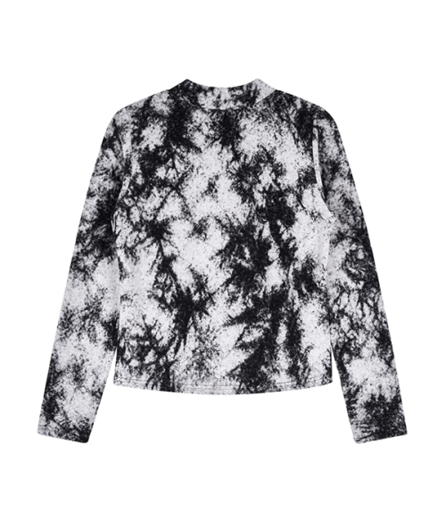 Rainbow star long sleeve_black