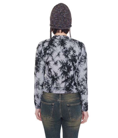 Rainbow star long sleeve_black