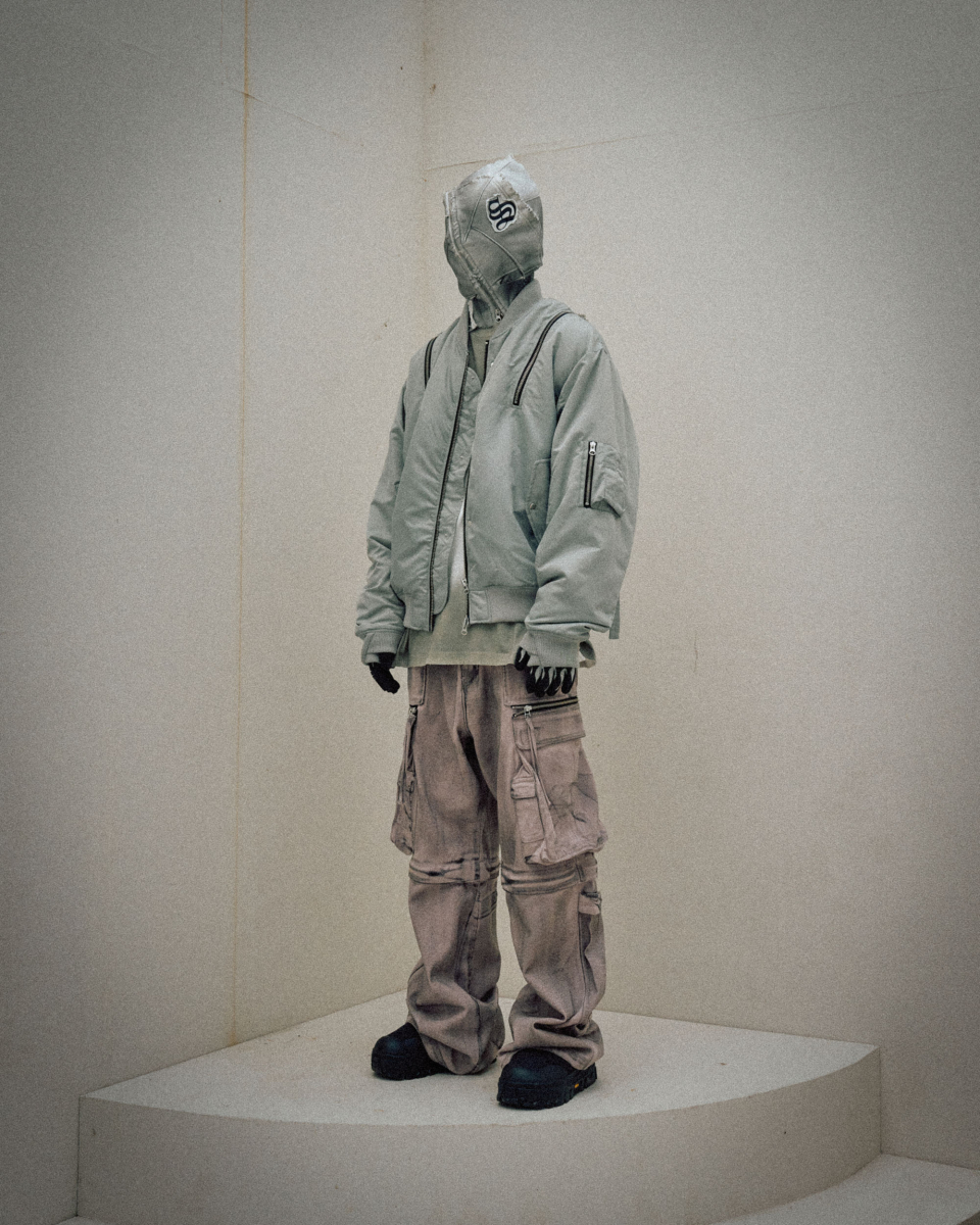◆SCHISM INDUCING◆ ZIP BOMBER GREY SB6JP16GY MUSINSA | SCHISM INDUCING ZIP BOMBER GREY