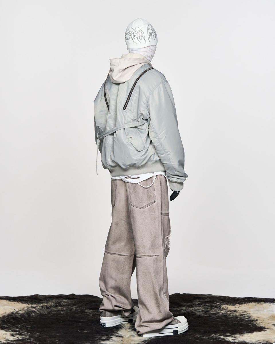 ◆SCHISM INDUCING◆ ZIP BOMBER GREY SB6JP16GY MUSINSA | SCHISM INDUCING ZIP BOMBER GREY