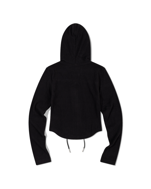 Wave Stitch худи-зип (BLACK)