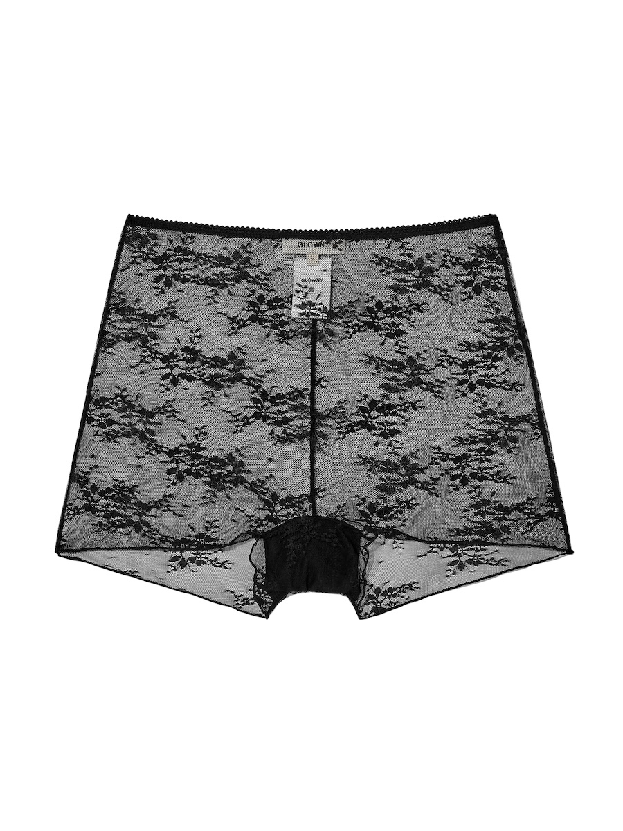 ★GLOWNY★POLLY LACE BOYSHORTS (BLACK)★正規品/韓国直送料込 MUSINSA公式 | GLOWNY POLLY LACE BOYSHORTS (4 Colors)