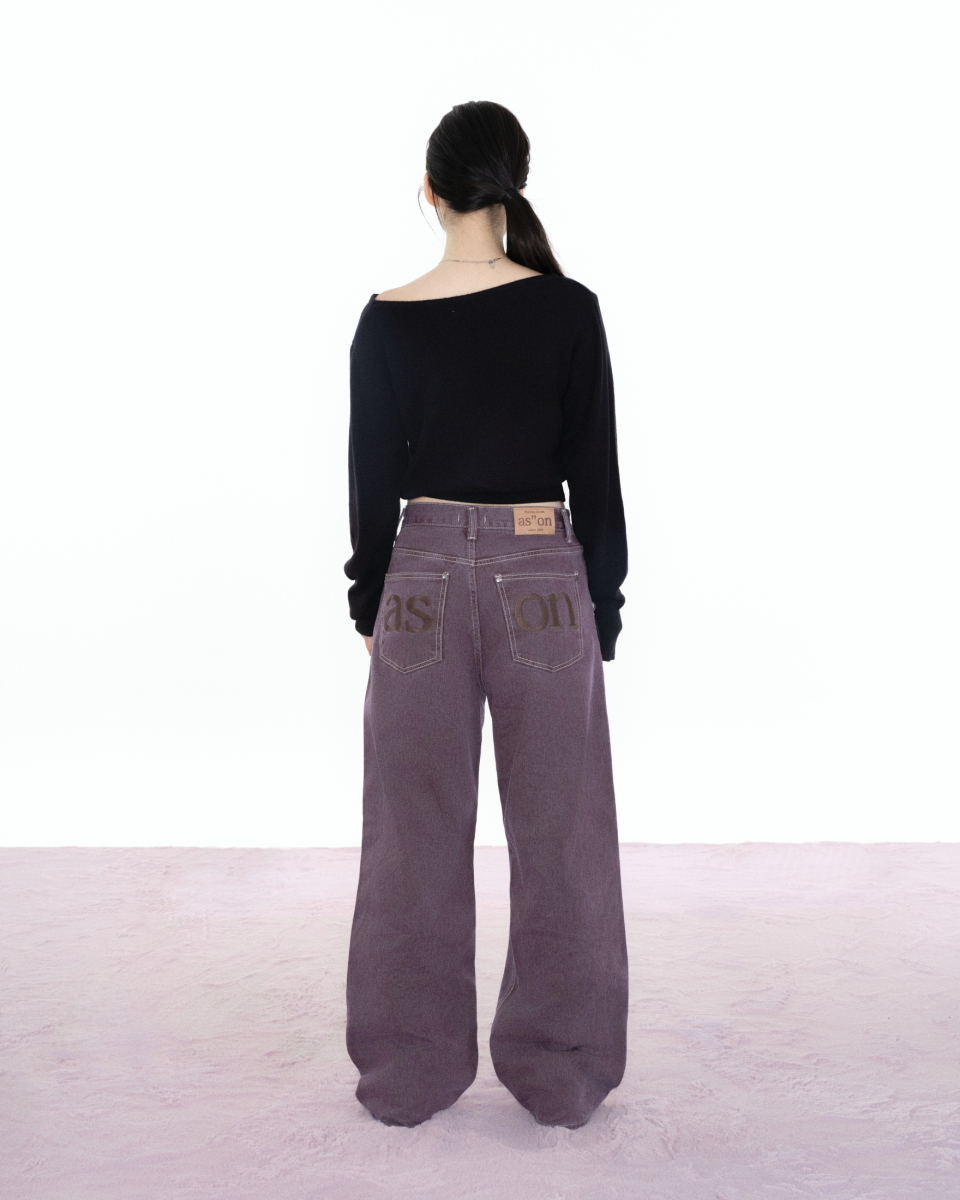 MUSINSA公式 | ASON BOAT NECK KNIT / BLACK