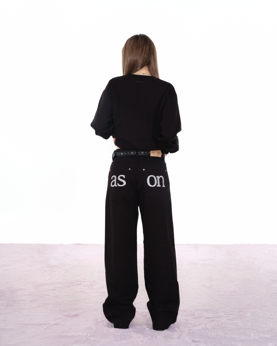 が大特価！ SMOG ASON | MUSINSA公式 WIDE BLACK / PANTS パンツ