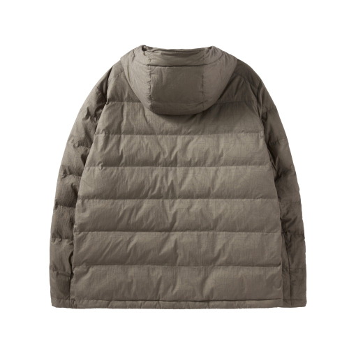 REFLECTIVE AEROWARM HOOD LIGHTWEIGHT DOWN - KHAKI (P244MDW202)