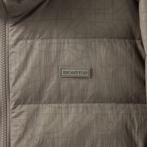 REFLECTIVE AEROWARM HOOD LIGHTWEIGHT DOWN - KHAKI (P244MDW202)