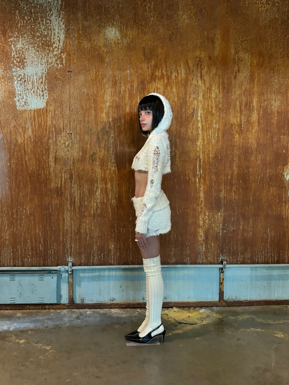 MUSINSA公式 | BNFROM From knit skirt (Ivory) MUSINSA公式 | BNFROM From knit skirt (Ivory)