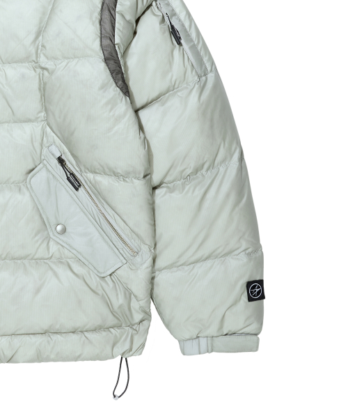 LM THIN TECH SHELL GOOSE DOWN JUMPER (GREY)