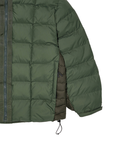 LM COLOR BLOCK PRIMALOFT PUFFER JACKET (KHAKI)