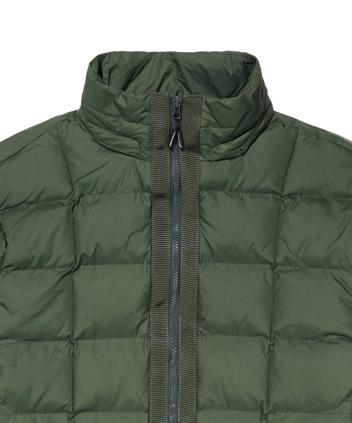 LM COLOR BLOCK PRIMALOFT PUFFER JACKET (KHAKI)